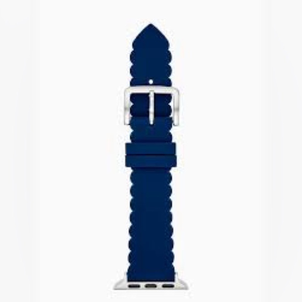 Kate Spade Scalloped Navy Blue Apple Watch Band